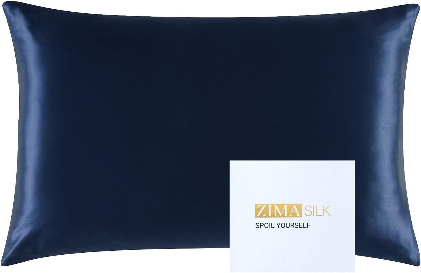 ZIMASILK 25 Momme 100% Pure Mulberry Silk Pillowcase for Hair and Skin Heath, Best Gift Choice, Highest Grade 6A Silk, 900 Thread Count, 1Pc (Standard 20''X26'', Taupe)