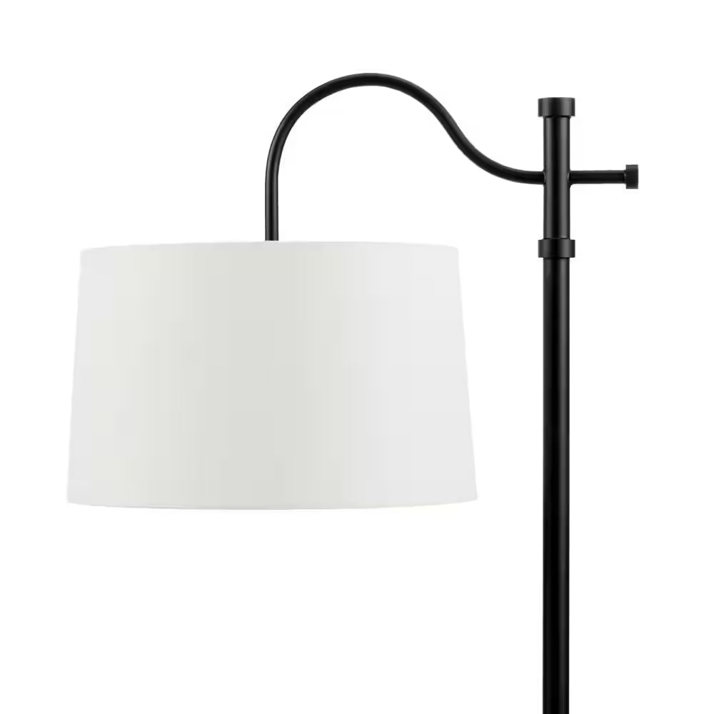 Carver 58 In. Black Downbridge Floor Lamp
