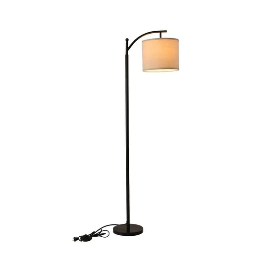 62 In. Black Floor Lamp