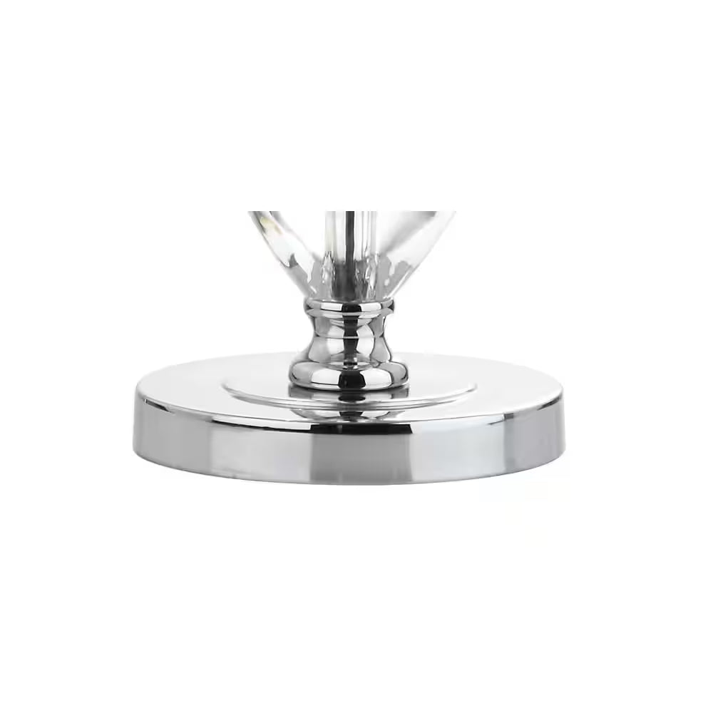 Cole 27 In. H Clear/Chrome Crystal Table Lamp