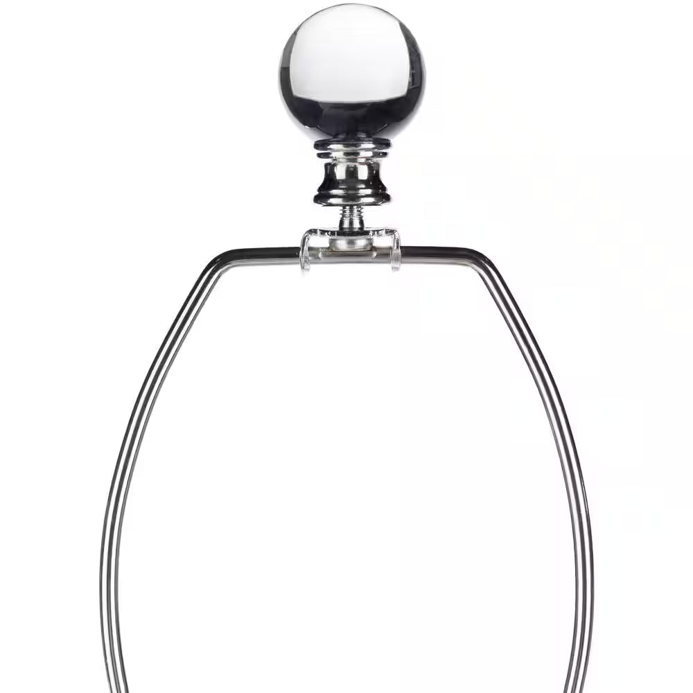 Marinette 33 In. Clear Glass Table Lamp