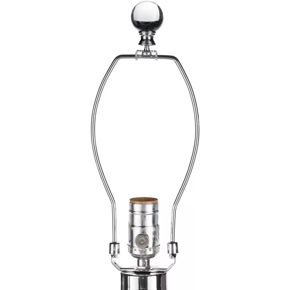 Marinette 33 In. Clear Glass Table Lamp