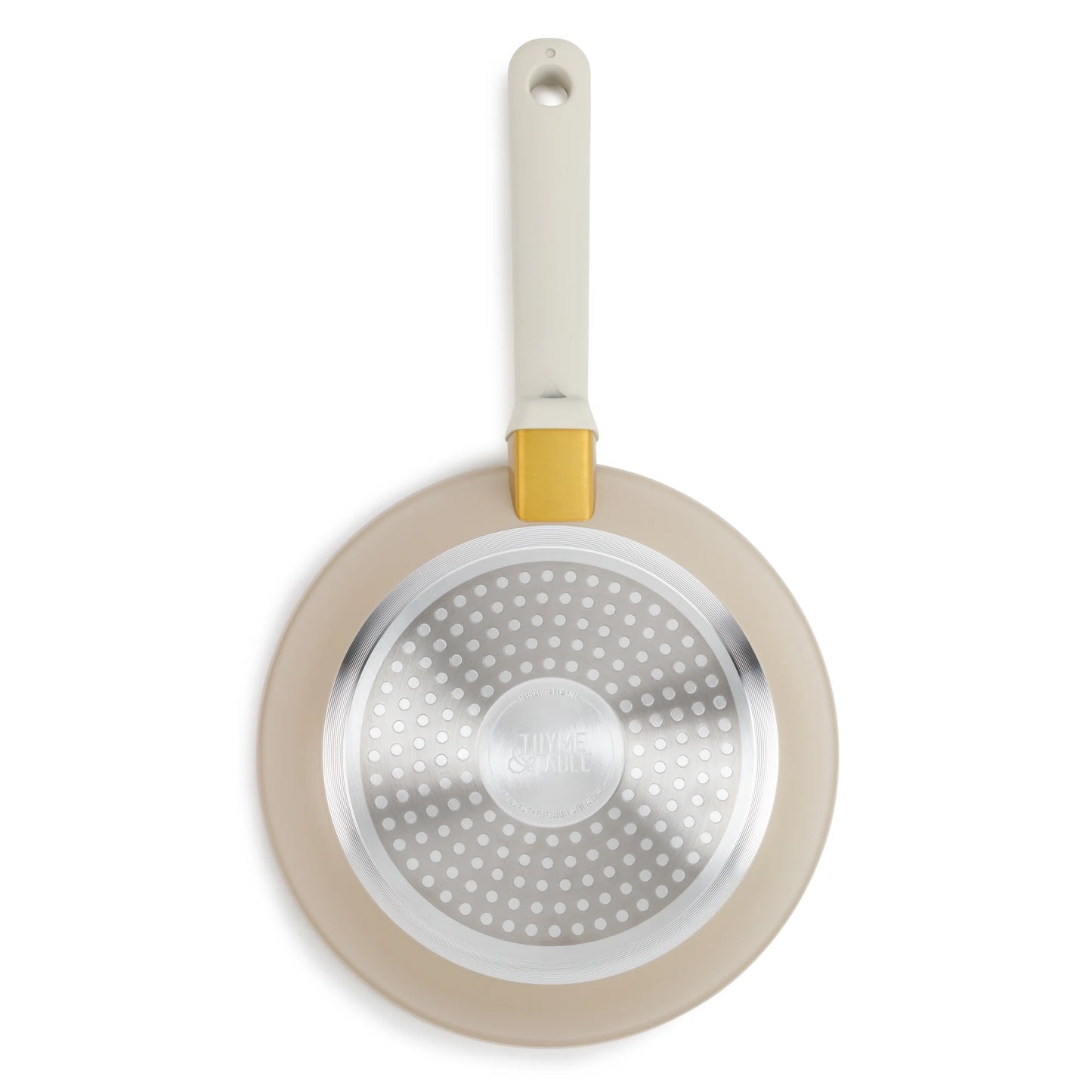 Granite Collection 8" Fry Pan Non-Stick - Taupe & Gold