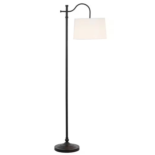 Carver 58 In. Black Downbridge Floor Lamp