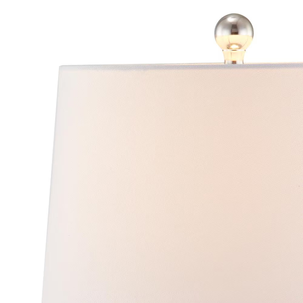 Sacramento 22 .25 In. White Ceramic Dimmable Table Lamp with White Shade (Set of 2)